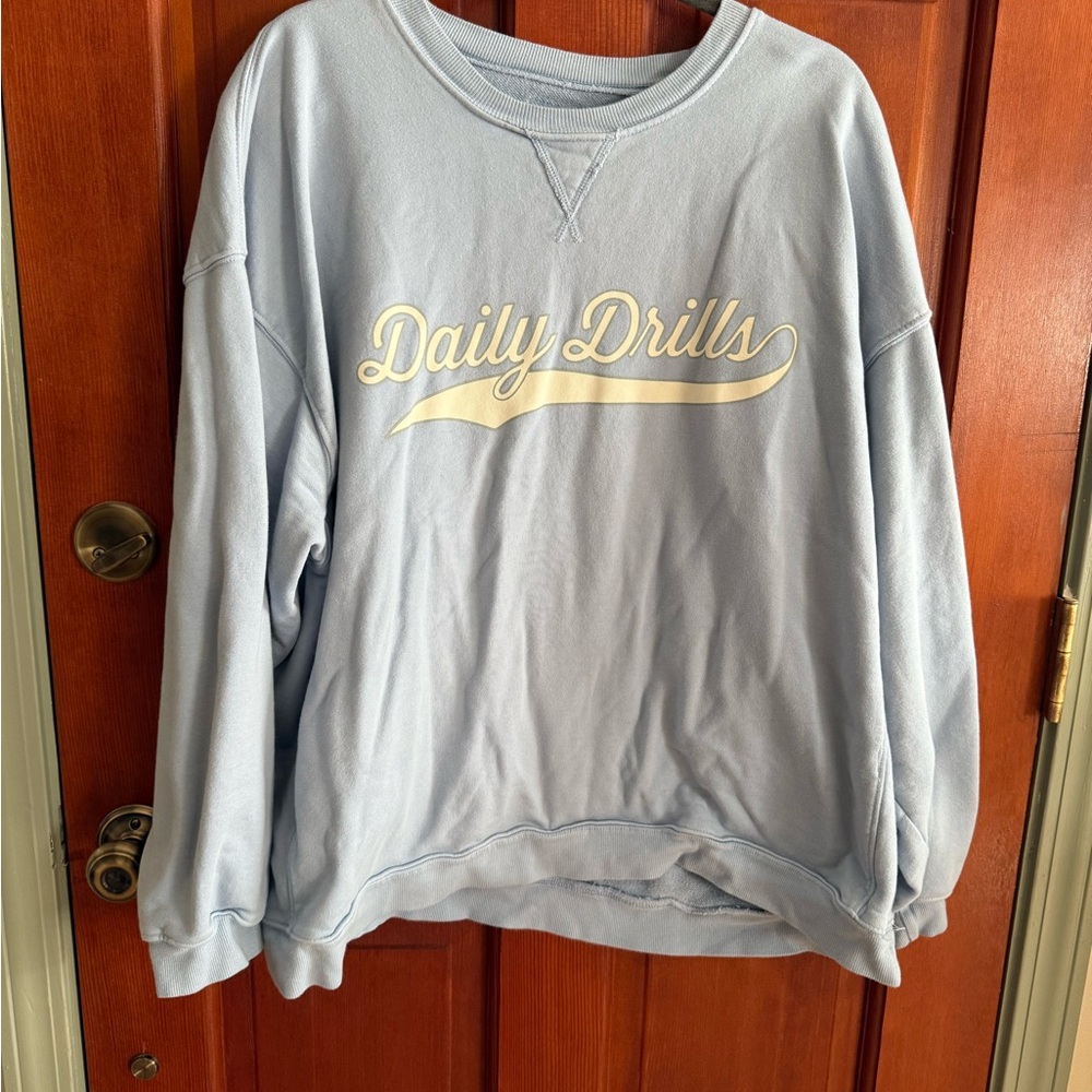Daily Drills Blue Mist Varsity Crew M/L